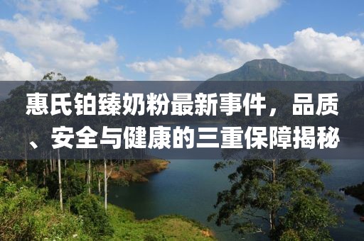惠氏鉑臻奶粉最新事件，品質(zhì)、安全與健康的三重保障揭秘