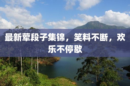 最新葷段子集錦，笑料不斷，歡樂不停歇