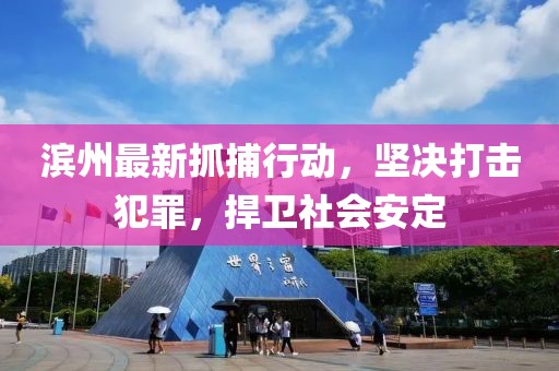 濱州最新抓捕行動，堅決打擊犯罪，捍衛(wèi)社會安定