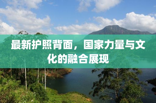 最新護(hù)照背面，國(guó)家力量與文化的融合展現(xiàn)